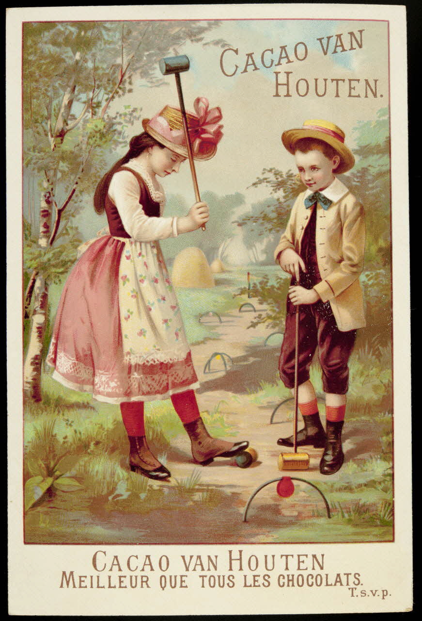 carte réclame chromo Paris 1878-1914 1996.40.1242.1 Photo