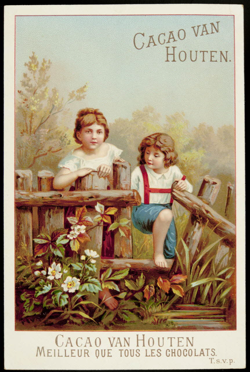 carte réclame chromo Paris 1878-1914 1996.40.1242.4 Photo