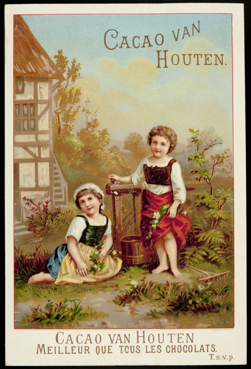 carte réclame chromo Paris 1878-1914 1996.40.1242.6 Photo