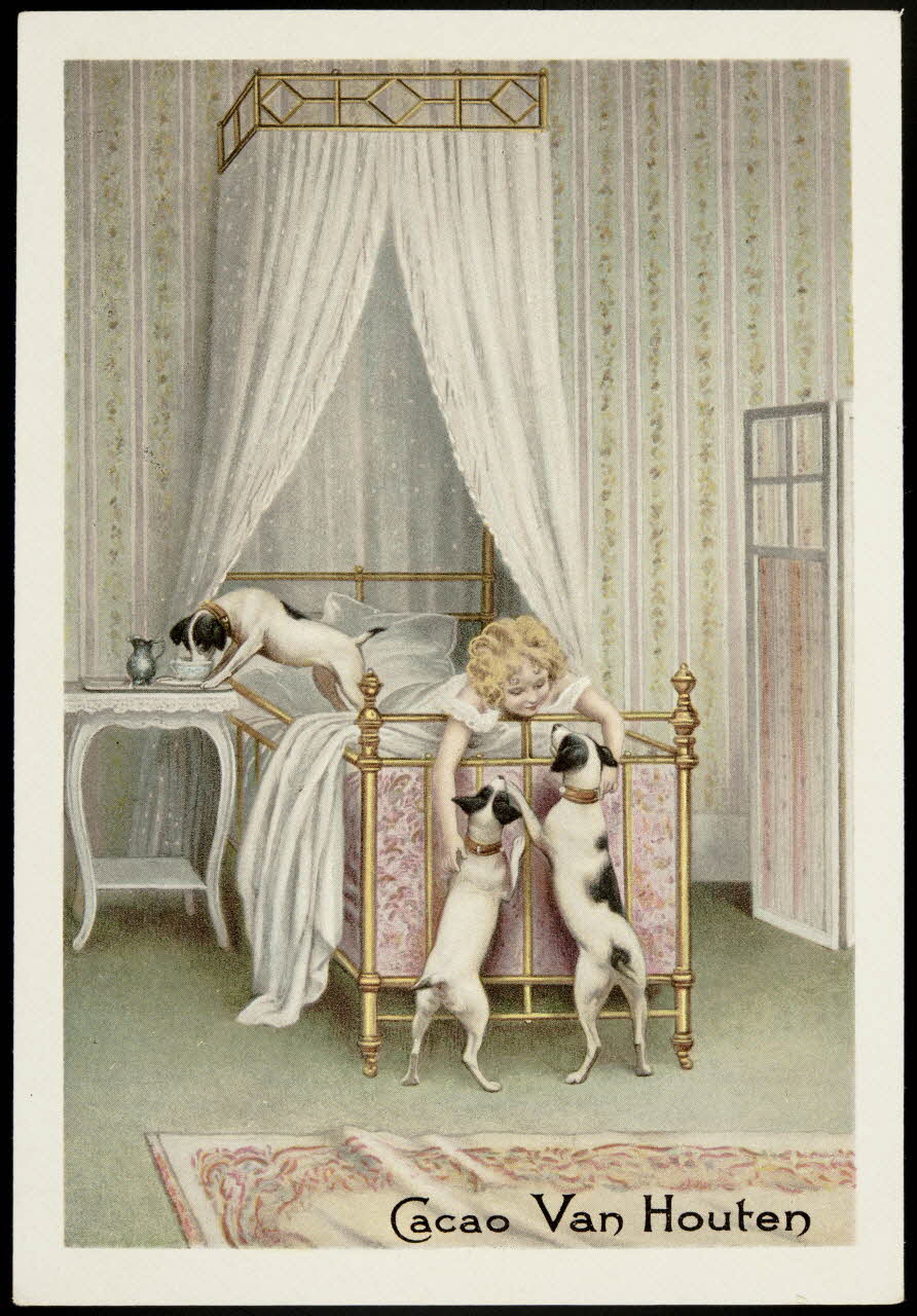 carte réclame chromo Paris 1878-1914 1996.40.1243.1 Photo