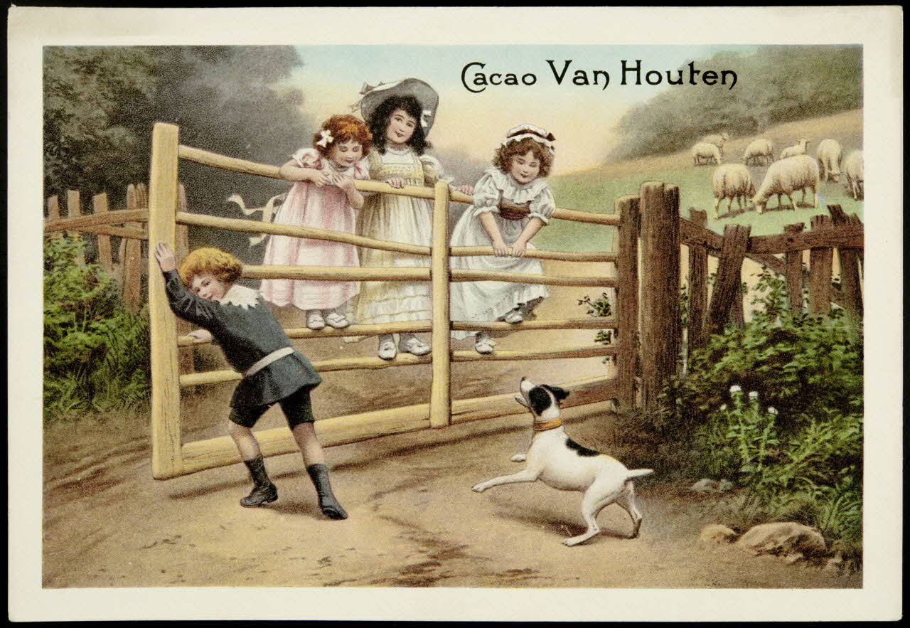 carte réclame chromo Paris 1878-1914 1996.40.1246.1 Photo