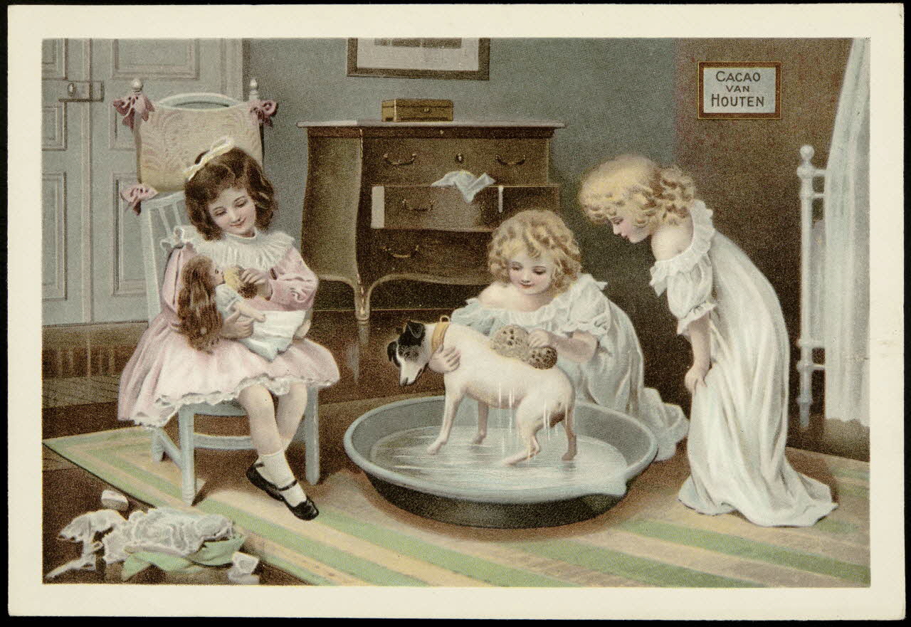 carte réclame chromo Paris 1878-1914 1996.40.1247.1 Photo