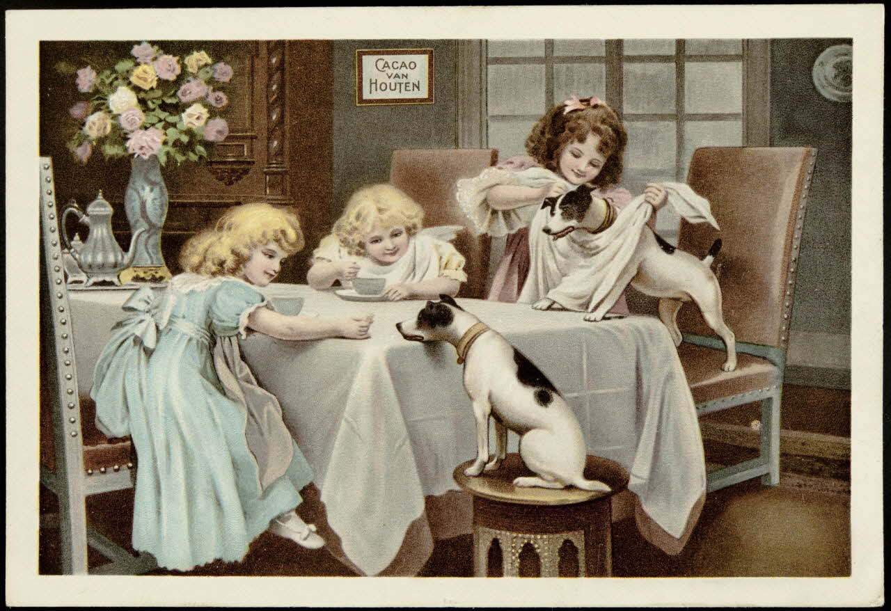 carte réclame chromo Paris 1878-1914 1996.40.1247.2 Photo