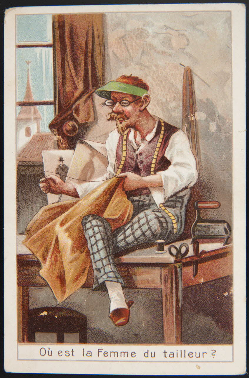 carte réclame chromo Paris 1878-1914 1996.40.1251.2 Photo