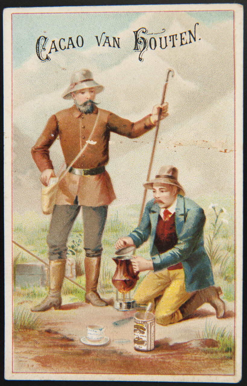 carte réclame chromo Paris 1878-1914 1996.40.1253.2 Photo