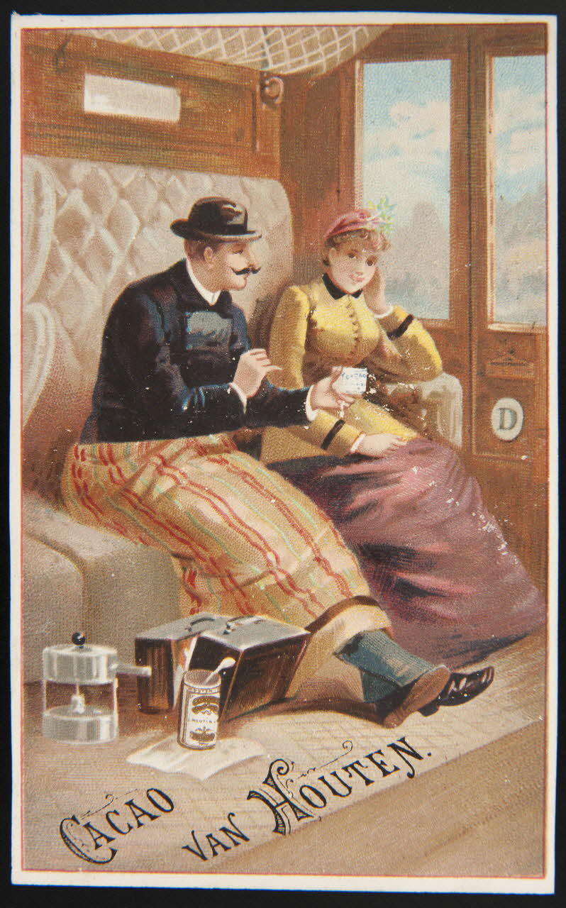 carte réclame chromo Paris 1878-1914 1996.40.1253.3 Photo