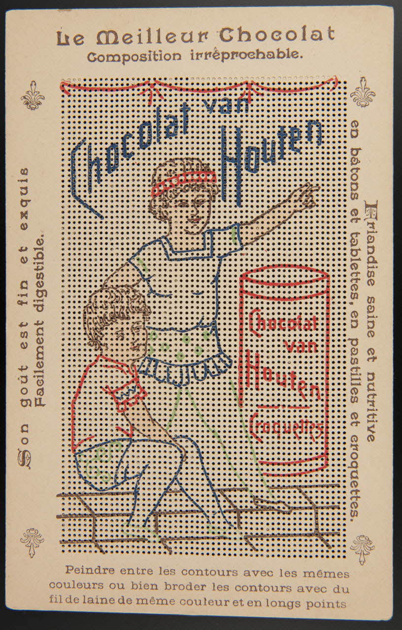 carte réclame chromo Paris 1878-1914 1996.40.1254.1 Photo