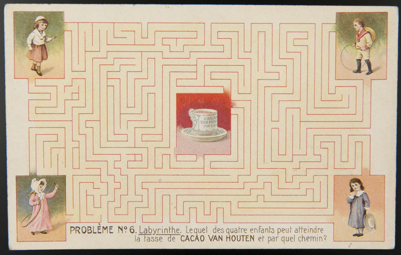 carte réclame chromo Paris 1878-1914 1996.40.1256.1 Photo