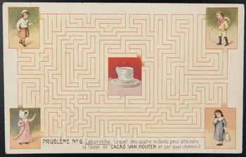 carte réclame chromo Paris 1878-1914 1996.40.1256.1 Photo