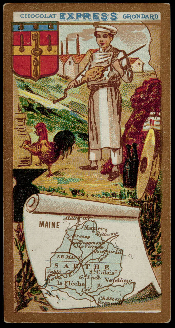 carte réclame chromo 1996.40.1290.13 Photo