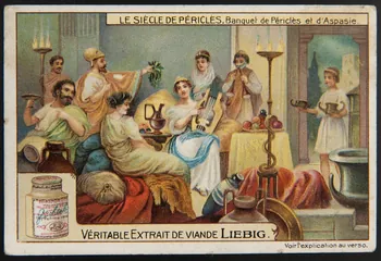 Liebig carte réclame chromo Paris 1911 1996.40.1296.3 Photo