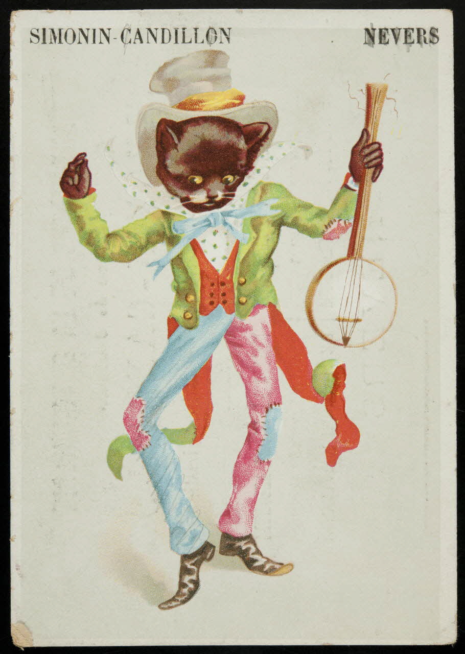 Gombert & Soeur carte réclame chromo Paris 1890-1914 1996.40.1302.1 Photo