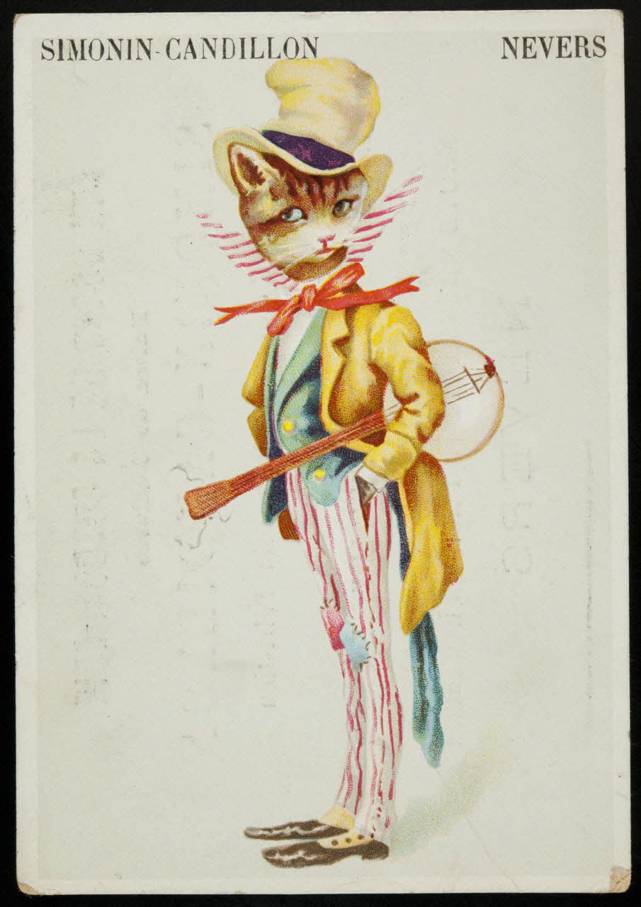 Gombert & Soeur carte réclame chromo Paris 1890-1914 1996.40.1302.2 Photo