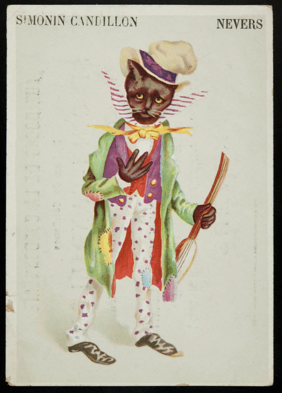 Gombert & Soeur carte réclame chromo Paris 1890-1914 1996.40.1302.3 Photo