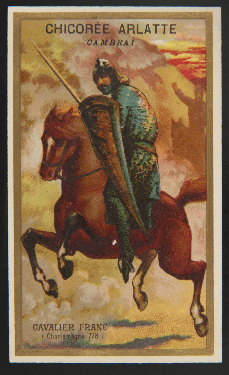 Jehenne ; L. Pacon carte réclame chromo Paris 1886-1889 1996.40.1309.1 Photo