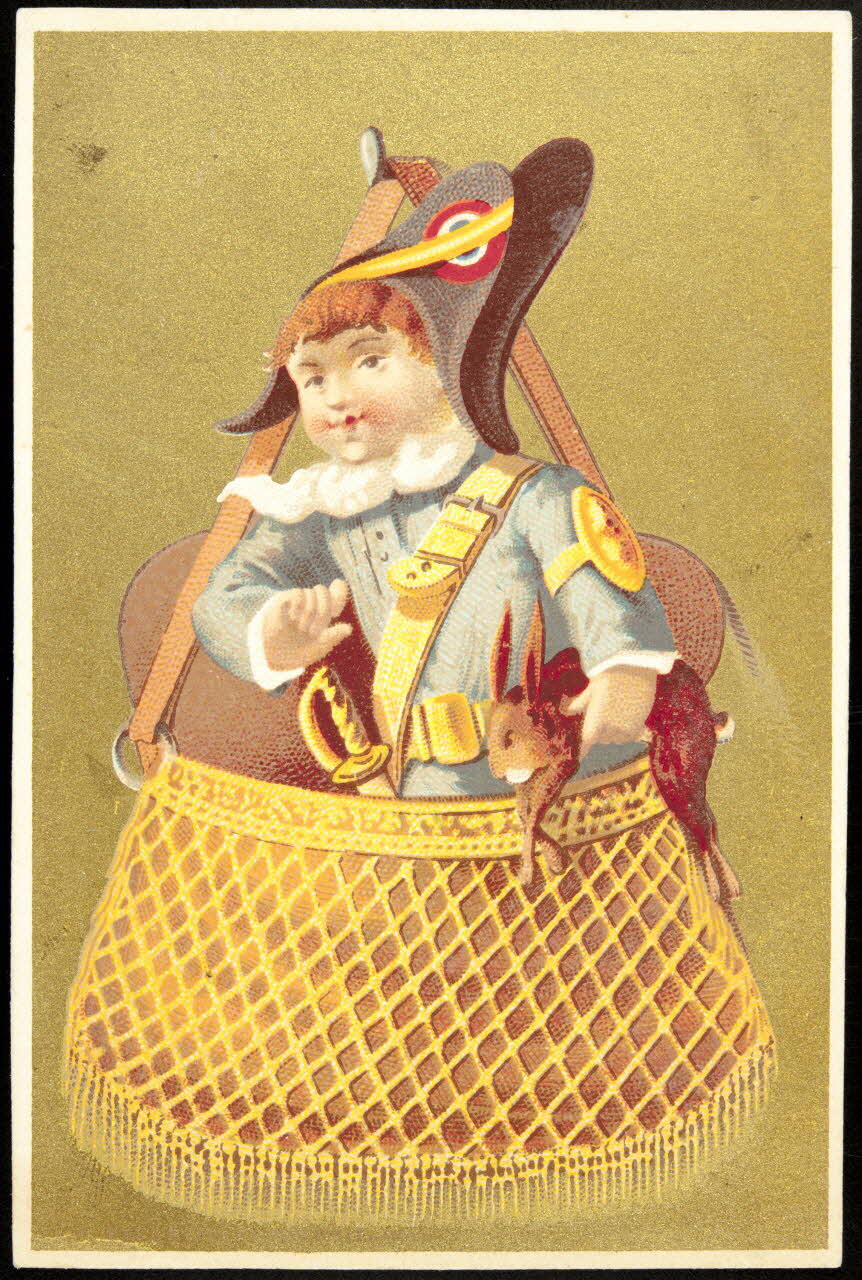 Testu & Massin carte réclame chromo Paris 1876-1903 1996.40.1311.1 Photo