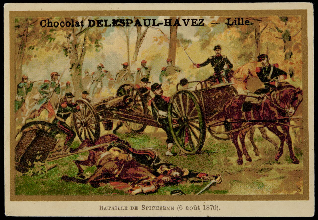 Germain G. ; Jehenne carte réclame chromo Paris 1895 1996.40.1312.10 Photo