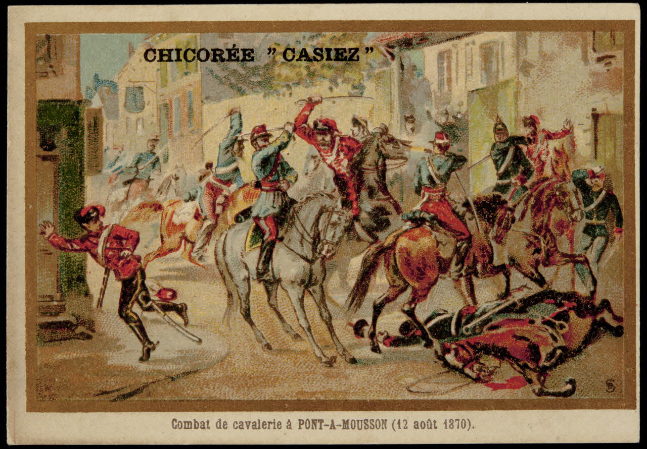 Germain G. ; Jehenne carte réclame chromo Paris 1895 1996.40.1312.12 Photo