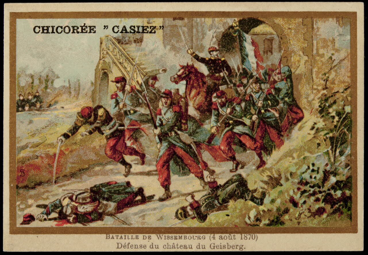 Germain G. ; Jehenne carte réclame chromo Paris 1895 1996.40.1312.2 Photo