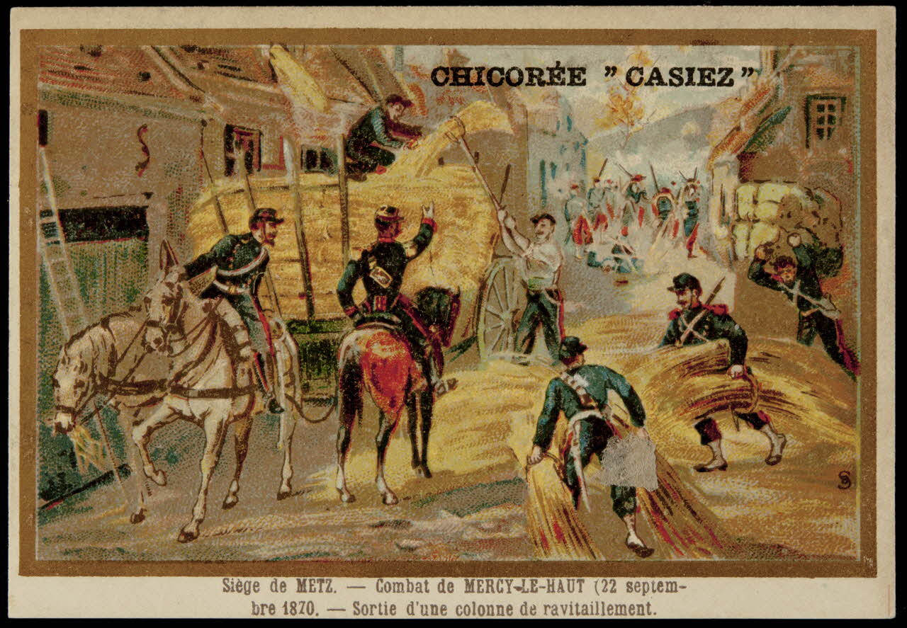 Germain G. ; Jehenne carte réclame chromo Paris 1895 1996.40.1312.21 Photo