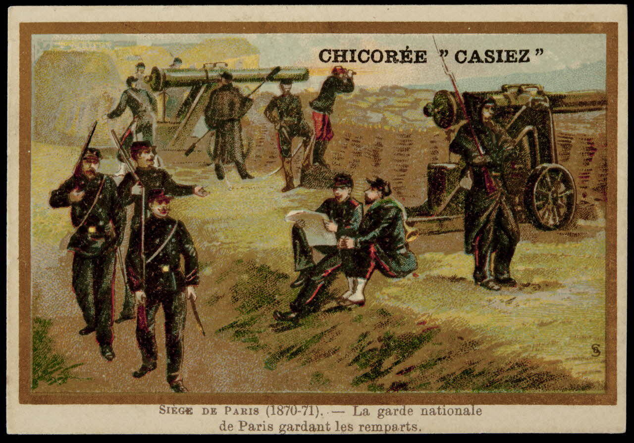 Germain G. ; Jehenne carte réclame chromo Paris 1895 1996.40.1312.23 Photo