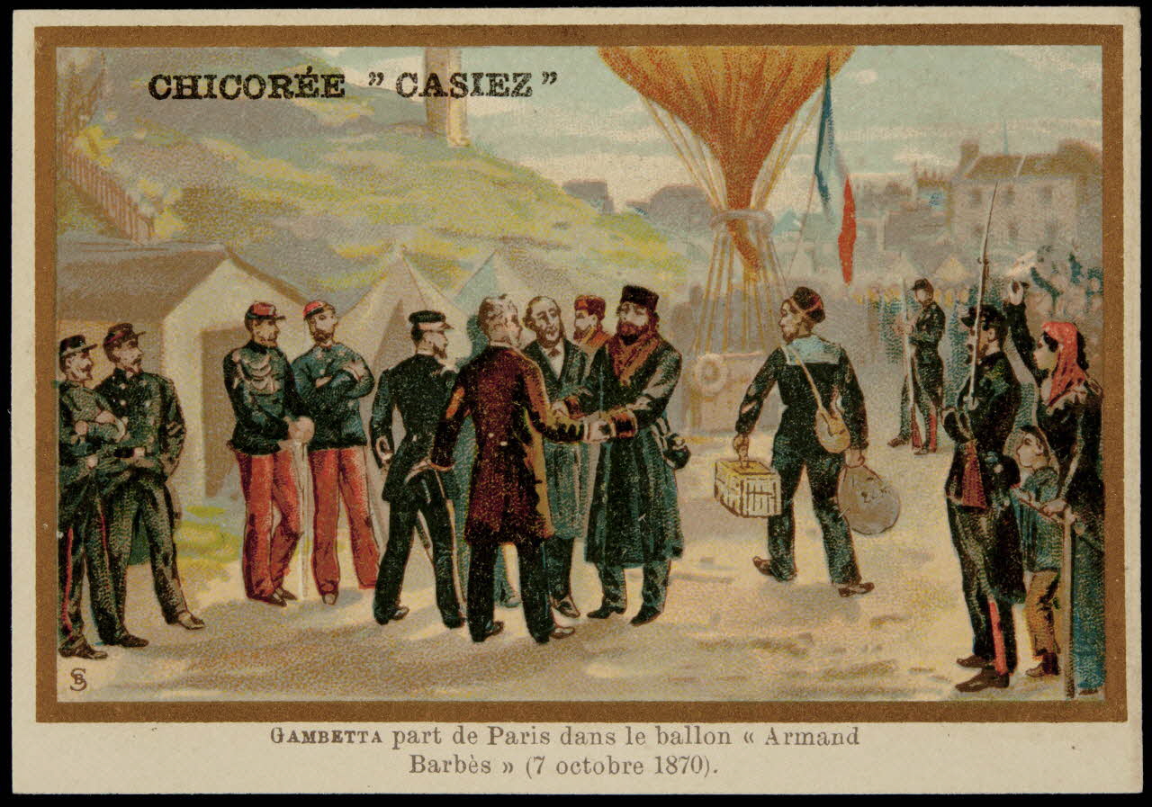 Germain G. ; Jehenne carte réclame chromo Paris 1895 1996.40.1312.24 Photo