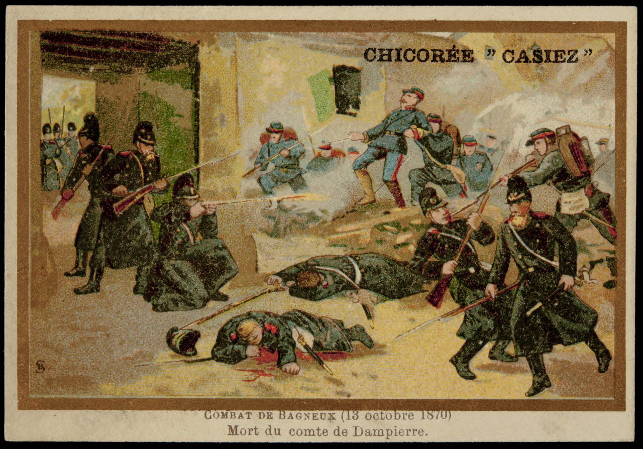 Germain G. ; Jehenne carte réclame chromo Paris 1895 1996.40.1312.25 Photo