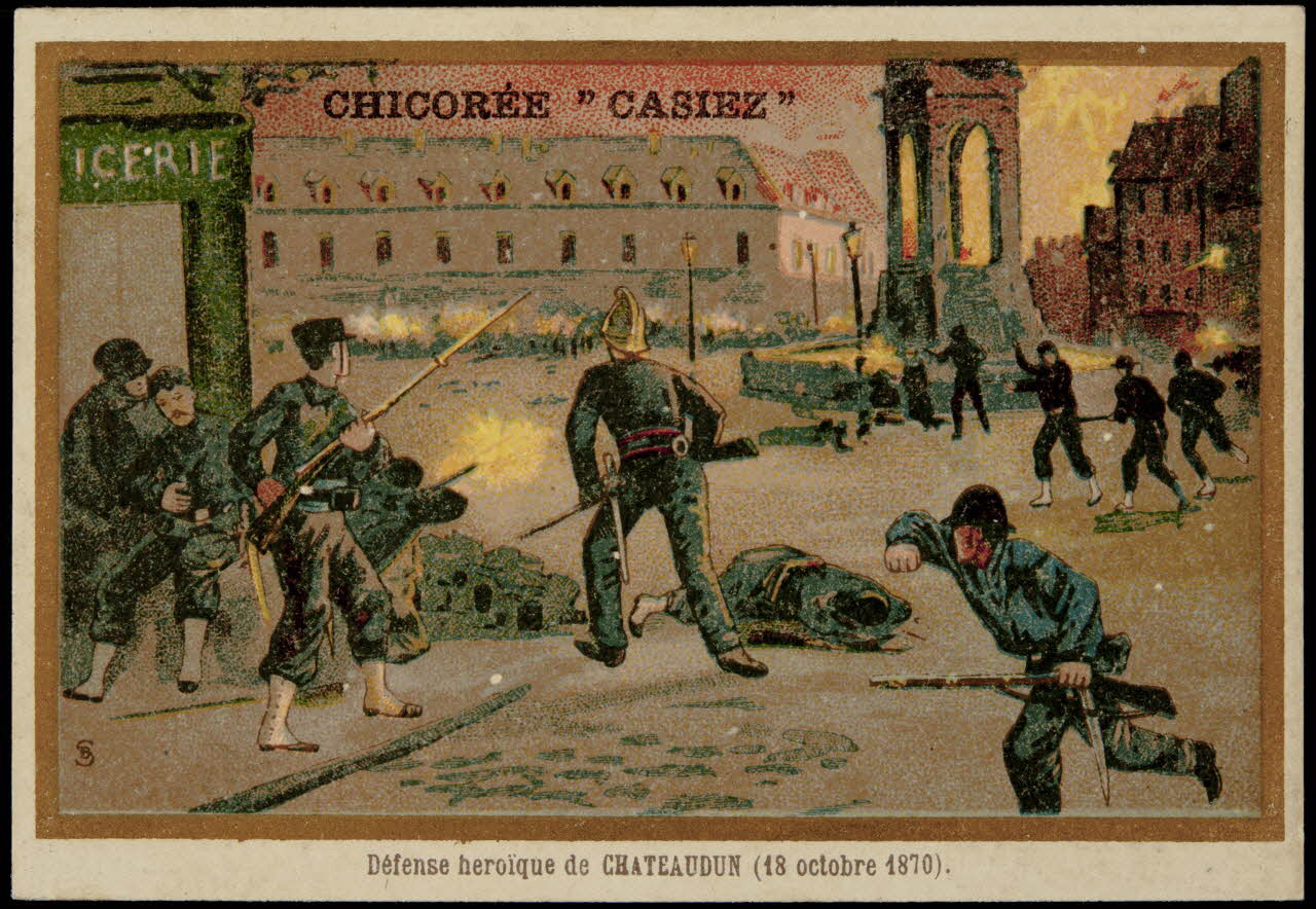 Germain G. ; Jehenne carte réclame chromo Paris 1895 1996.40.1312.26 Photo