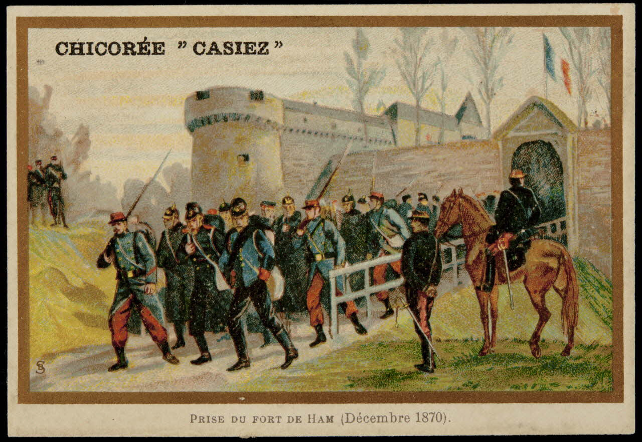 Germain G. ; Jehenne carte réclame chromo Paris 1895 1996.40.1312.31 Photo