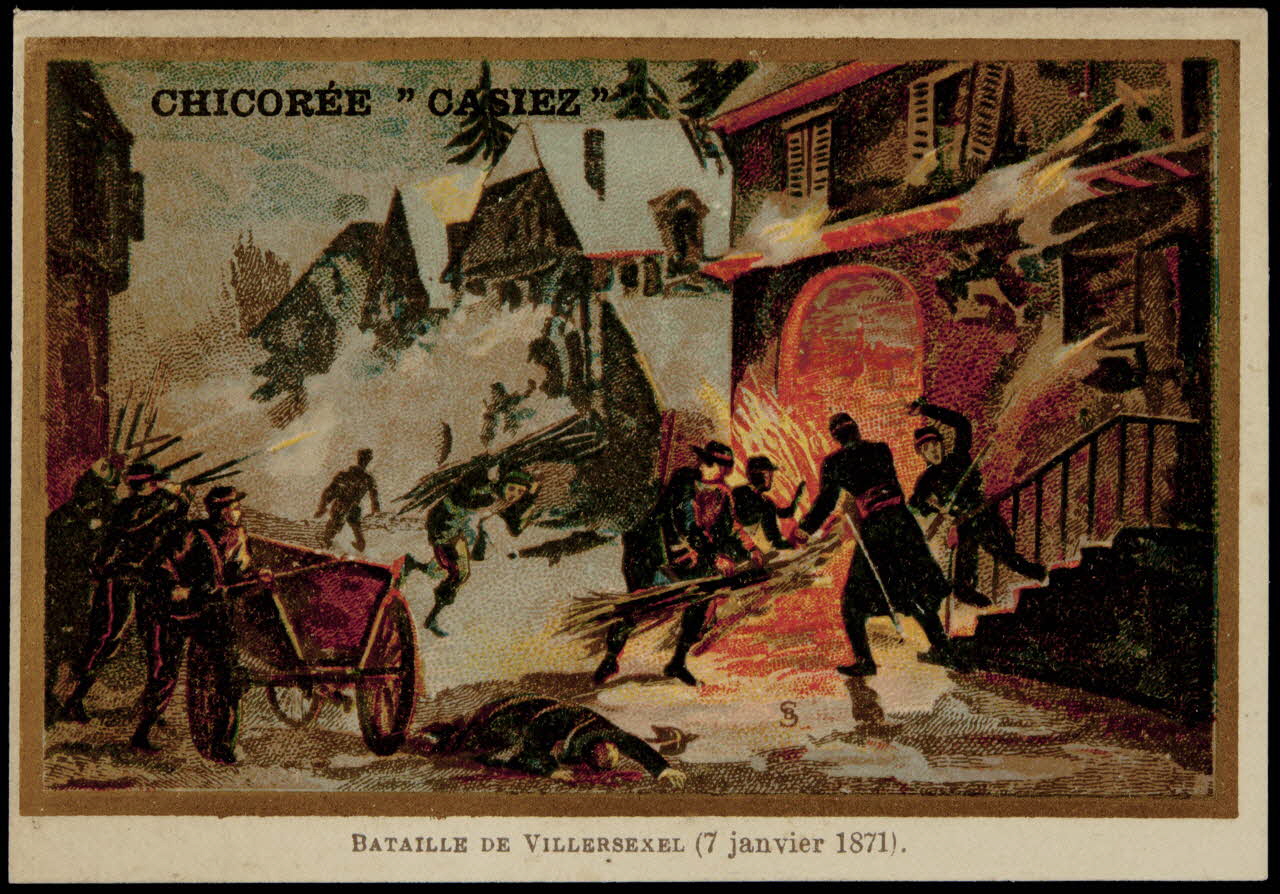 Germain G. ; Jehenne carte réclame chromo Paris 1895 1996.40.1312.33 Photo