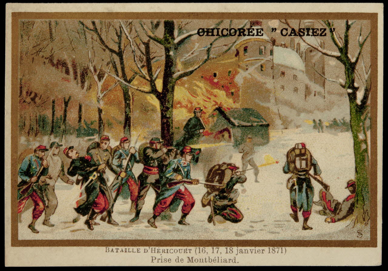 Germain G. ; Jehenne carte réclame chromo Paris 1895 1996.40.1312.35 Photo