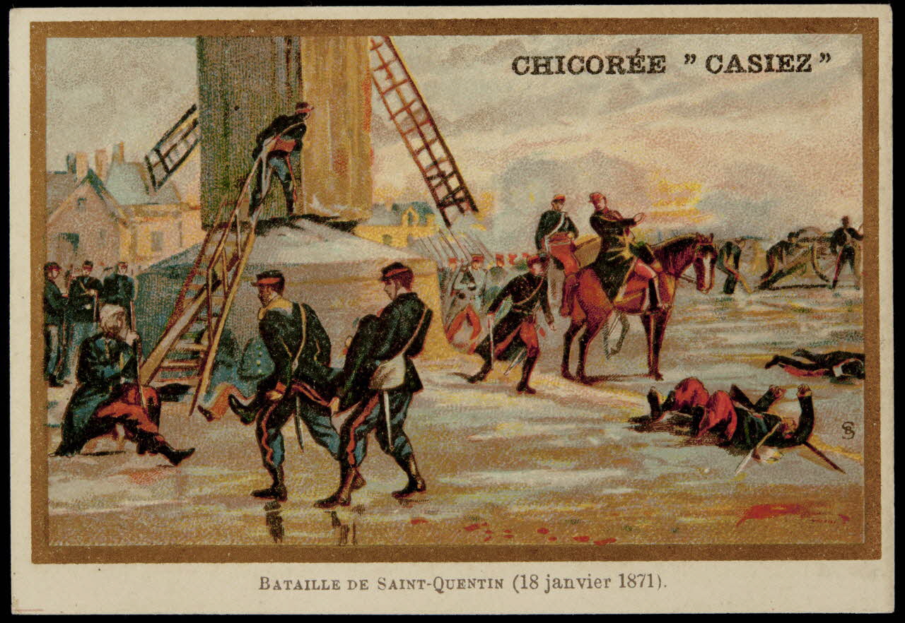 Germain G. ; Jehenne carte réclame chromo Paris 1895 1996.40.1312.36 Photo