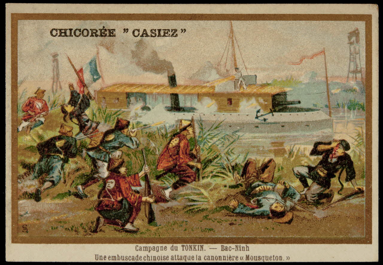 Germain G. ; Jehenne carte réclame chromo Paris 1895 1996.40.1312.44 Photo