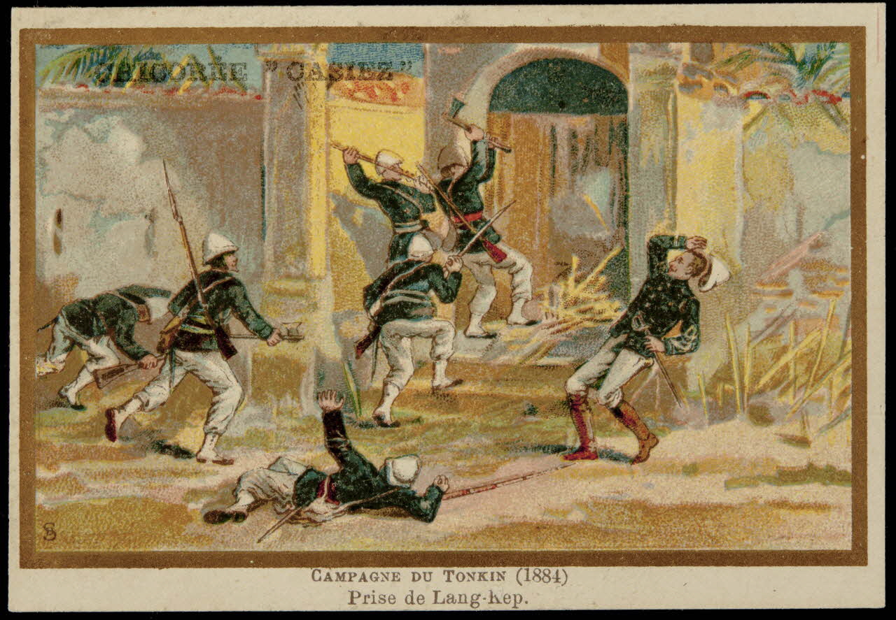 Germain G. ; Jehenne carte réclame chromo Paris 1895 1996.40.1312.45 Photo