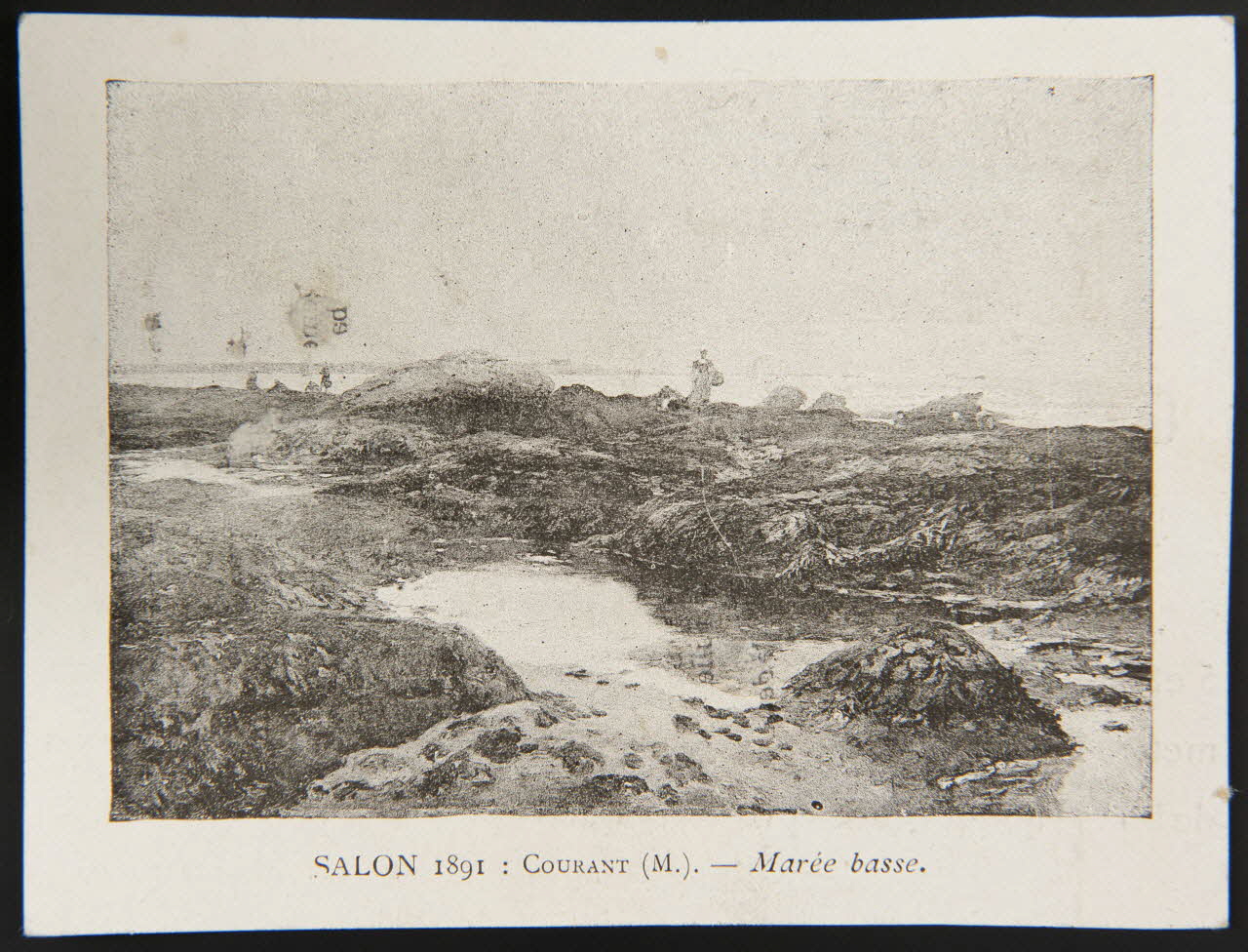 Courant M. ; Emery carte réclame chromo Paris 1891 1996.40.1319.5 Photo