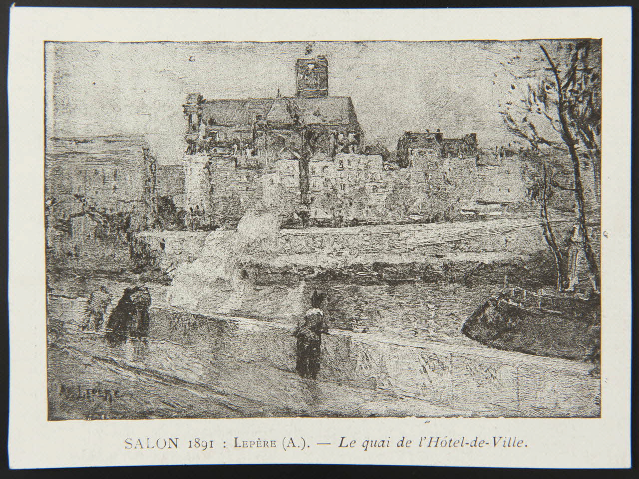 Lepère Auguste ; Emery carte réclame chromo Paris 1891 1996.40.1319.6 Photo