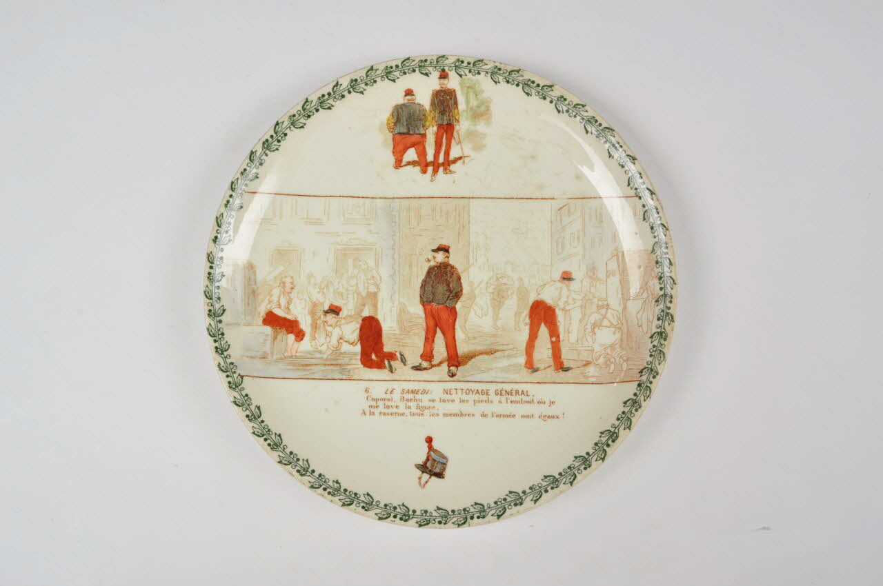 assiette calotte 1967.122.9 Photo Mucem