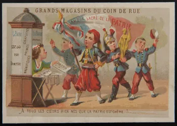 Dupuy et fils carte réclame chromo Paris 1877-1891 1996.40.1350.2 Photo