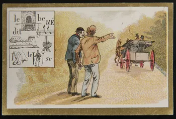 Dupuy Th. & Fils carte réclame chromo Paris 1888 1996.40.1351.10 Photo