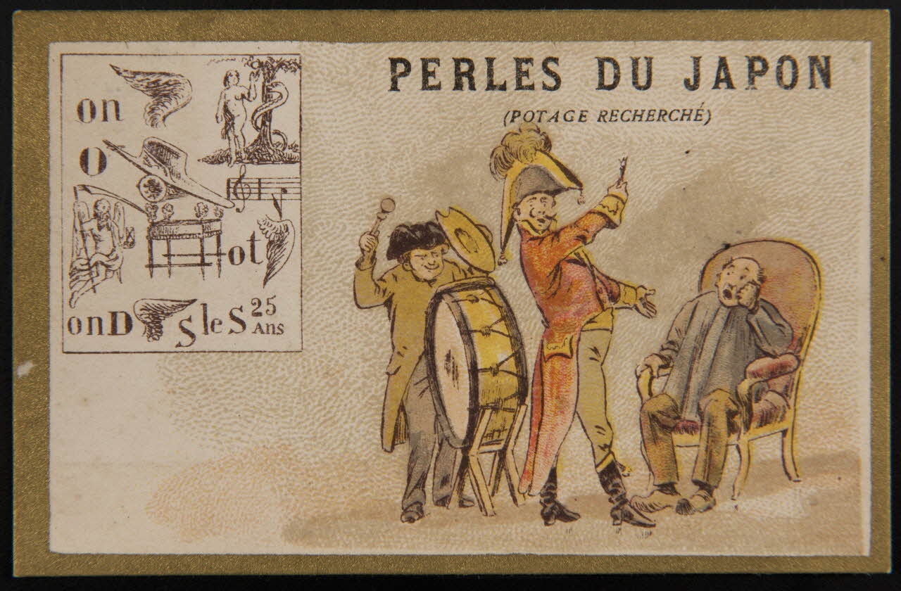 Dupuy A. carte réclame chromo Paris 1888 1996.40.1351.15 Photo