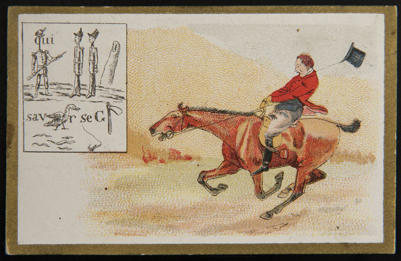 Dupuy Th. & Fils carte réclame chromo Paris 1888 1996.40.1351.18 Photo