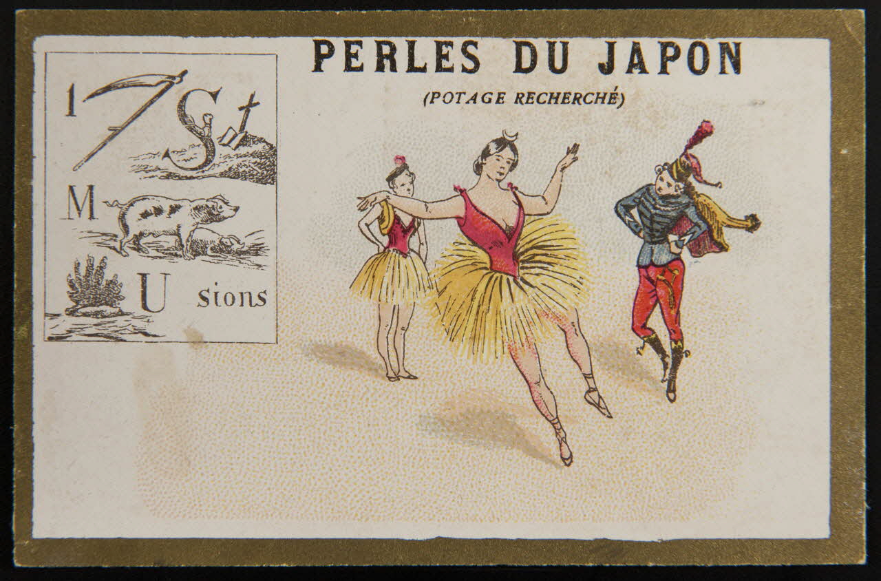 Dupuy A. carte réclame chromo Paris 1888 1996.40.1351.21 Photo