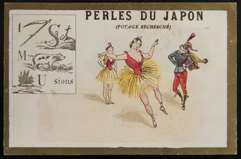 Dupuy A. carte réclame chromo Paris 1888 1996.40.1351.21 Photo