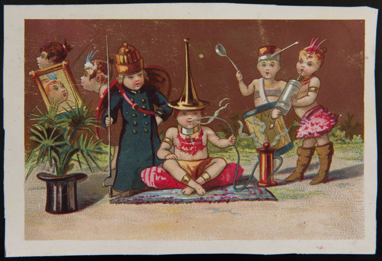 carte réclame Usage du butin 1996.40.1355.5 Photo