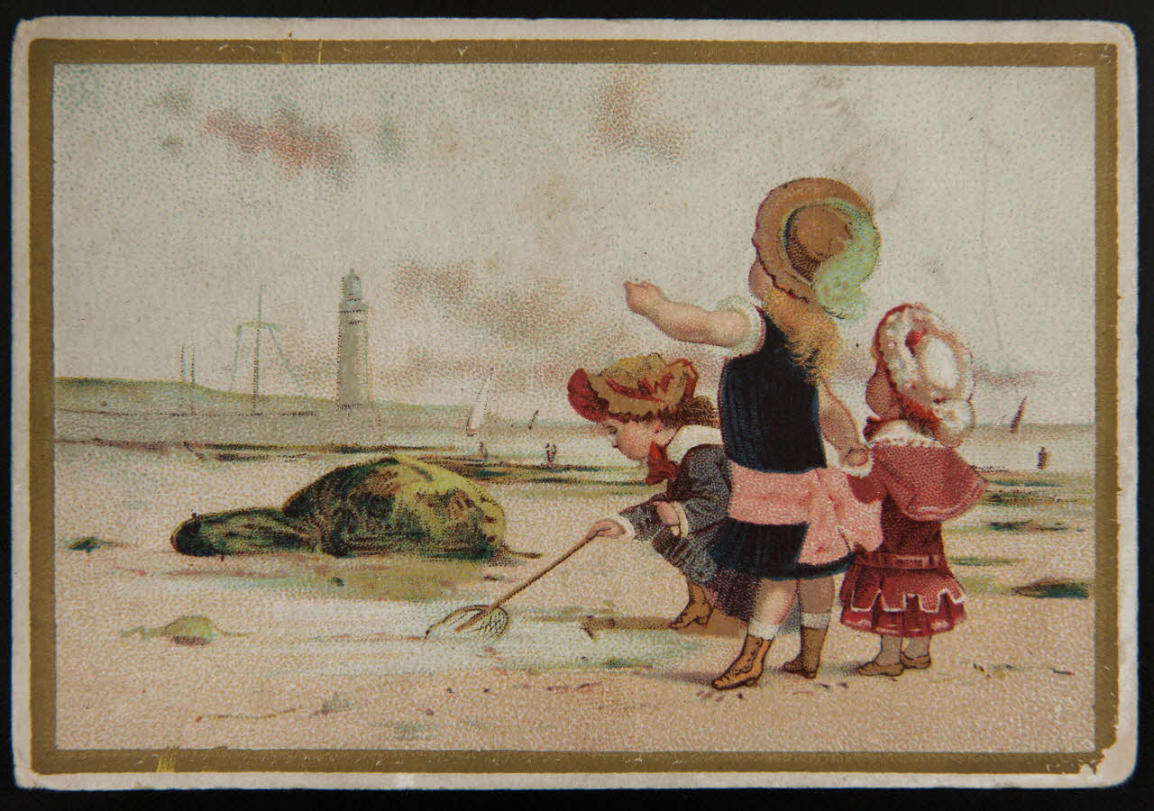 carte réclame Marée basse 1996.40.1357.2 Photo