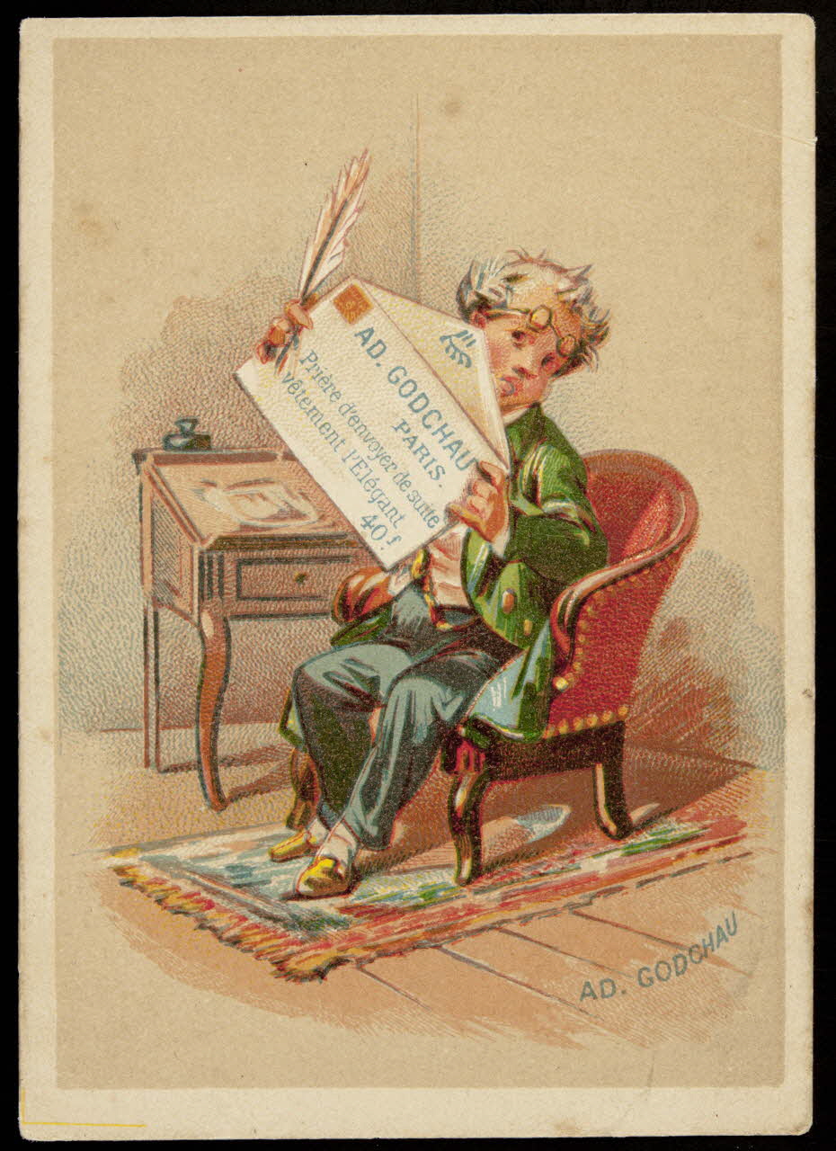 carte réclame chromo 1996.40.1367.1 Photo