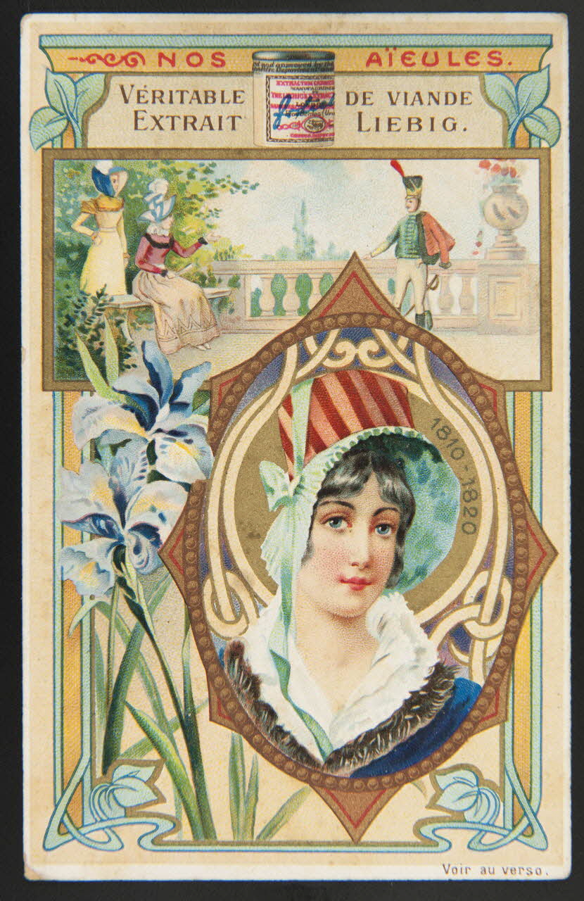 carte réclame NOS AÏEULES.  1810-1820 1996.40.1385.2 Photo