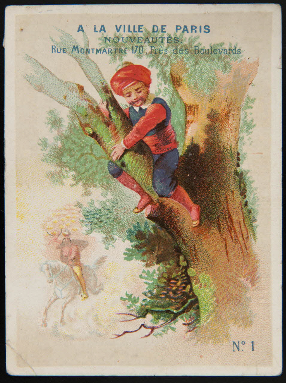 carte réclame LA2.19 1996.40.1396.1 Photo