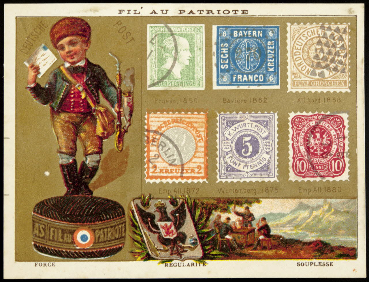 carte réclame chromo 1996.40.1402.12 Photo