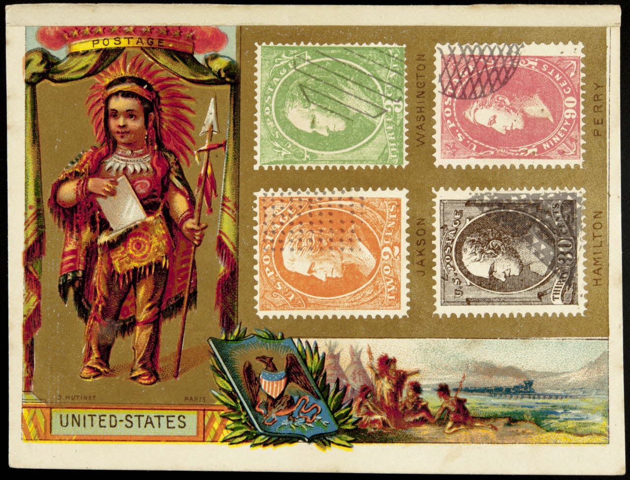 carte réclame chromo 1996.40.1402.2 Photo